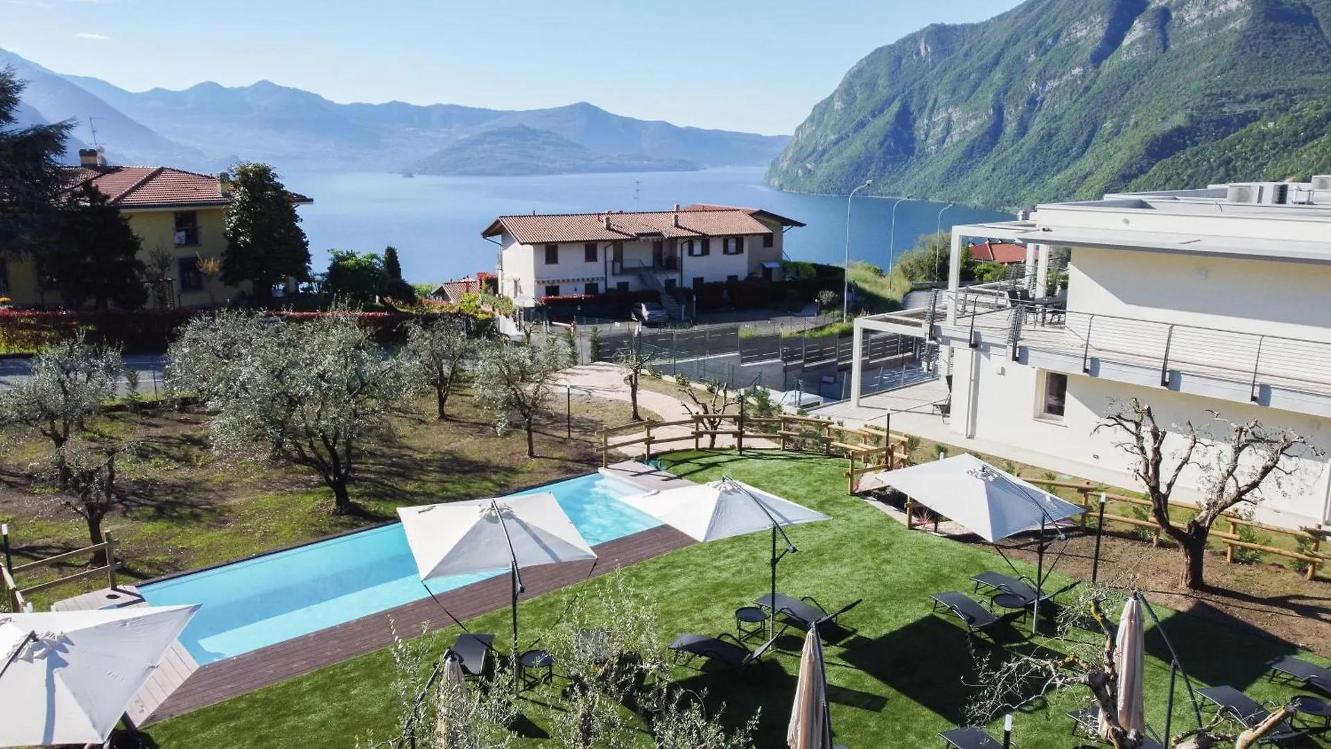 Costa Blu - Pool & Terrace Lake View Riva di Solto Appartamento